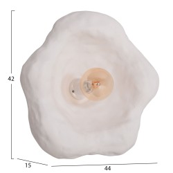 ΣΕΤ 3TMX ΕΠΙΤΟΙΧΙA ΦΩΤΙΣΤΙΚA LUXON HM10725.01 FIBER CEMENT ΣΕ ΛΕΥΚΟ [S-M-L]