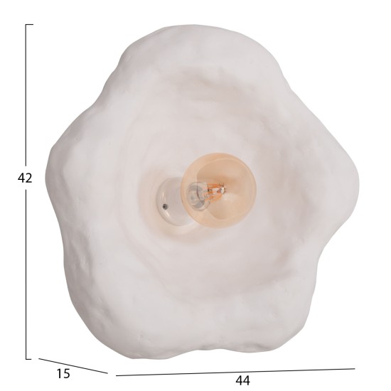 ΣΕΤ 3TMX ΕΠΙΤΟΙΧΙA ΦΩΤΙΣΤΙΚA LUXON HM10725.01 FIBER CEMENT ΣΕ ΛΕΥΚΟ [S-M-L]