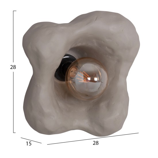 ΣΕΤ 3TMX ΕΠΙΤΟΙΧΙA ΦΩΤΙΣΤΙΚA LUXON HM10725.02 FIBER CEMENT ΣΕ ΓΚΡΙ [S-M-L]