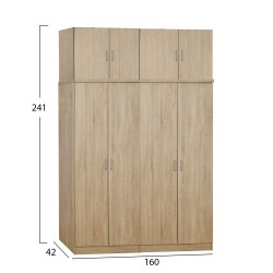 ΣΕΤ 4 ΤΜΧ ΝΤΟΥΠΑΛΑ 4ΦΥΛΛΗ ΜΕ ΠΑΤΑΡΙ SONAMA 160X42X241 HM11353.02 ΣΕΤ 4 ΤΜΧ ΝΤΟΥΠΑΛΑ 4ΦΥΛΛΗ ΜΕ ΠΑΤΑΡΙ SONAMA 160X42X241 HM11353.02