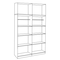 ΣΕΤ 4 ΤΜΧ ΝΤΟΥΠΑΛΑ 4ΦΥΛΛΗ ΜΕ ΠΑΤΑΡΙ SONAMA 160X42X241 HM11355.02