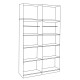 ΣΕΤ 4 ΤΜΧ ΝΤΟΥΠΑΛΑ 4ΦΥΛΛΗ ΜΕ ΠΑΤΑΡΙ ZEBRANO 160X42X241 HM11353.01 ΣΕΤ 4 ΤΜΧ ΝΤΟΥΠΑΛΑ 4ΦΥΛΛΗ ΜΕ ΠΑΤΑΡΙ ZEBRANO 160X42X241 HM11353.01