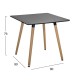 ΣΕΤ 5ΤΜΧ ΤΡΑΠΕΖΙ MINIMAL ΜΑΥΡΟ & VEGAS ΛΕΥΚΕΣ HM10601 80x80x74 cm. ΣΕΤ 5ΤΜΧ ΤΡΑΠΕΖΙ MINIMAL ΜΑΥΡΟ & VEGAS ΛΕΥΚΕΣ HM10601 80x80x74 cm.
