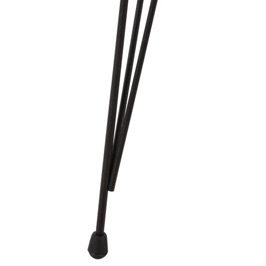 ΣΕΤ ΒΟΗΘ.ΤΡΑΠΕΖΑΚΙΑ NISSA HM18173.04 ΜΕΛΑΜΙΝΗ ΣΕ ΦΥΣΙΚΟ-ΜΑΥΡΑ ΜΕΤΑΛ.ΠΟΔΙΑ