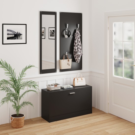ΣΕΤ ΕΙΣΟΔΟΥ ΜΕ ΚΑΘΡΕΠΤΗ VERN HM2476.02 ΜΕΛΑΜΙΝΗ ΣΕ WENGE 80x27x175Υεκ ΣΕΤ ΕΙΣΟΔΟΥ ΜΕ ΚΑΘΡΕΠΤΗ VERN HM2476.02 ΜΕΛΑΜΙΝΗ ΣΕ WENGE 80x27x175Υεκ
