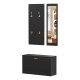 ΣΕΤ ΕΙΣΟΔΟΥ ΜΕ ΚΑΘΡΕΠΤΗ VERN HM2476.02 ΜΕΛΑΜΙΝΗ ΣΕ WENGE 80x27x175Υεκ ΣΕΤ ΕΙΣΟΔΟΥ ΜΕ ΚΑΘΡΕΠΤΗ VERN HM2476.02 ΜΕΛΑΜΙΝΗ ΣΕ WENGE 80x27x175Υεκ