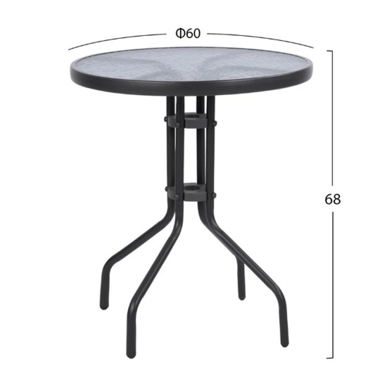 ΣΕΤ ΕΞΩΤ.ΧΩΡΟΥ 3ΤΜΧ LIMA HM21110 ΤΡΑΠΕΖΙ ΜΕ 2 ΠΟΛΥΘΡΟΝΕΣ- ΓΚΡΙ ΧΡΩΜΑ