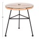 ΣΕΤ ΕΞΩΤΕΡΙΚΟΥ ΧΩΡΟΥ 3ΤΜΧ ALLEGRA HM21047.11 ΜΠΕΖ ΣΥΝΘ.RATTAN-ΜΕΤΑΛΛΟ ΣΕ ΜΑΥΡΟ