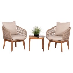 ΣΕΤ ΕΞΩΤΕΡΙΚΟΥ ΧΩΡΟΥ 3ΤΜΧ RUTH HM6229 ΞΥΛΟ ΑΚΑΚΙΑΣ--ΣΧΟΙΝΙ-ΜΕΤΑΛΛΟ-ΜΑΞΙΛΑΡΙΑ ΜΠΕΖ