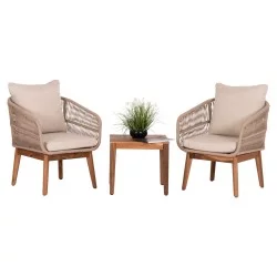 ΣΕΤ ΕΞΩΤΕΡΙΚΟΥ ΧΩΡΟΥ 3ΤΜΧ RUTH HM6229 ΞΥΛΟ ΑΚΑΚΙΑΣ--ΣΧΟΙΝΙ-ΜΕΤΑΛΛΟ-ΜΑΞΙΛΑΡΙΑ ΜΠΕΖ