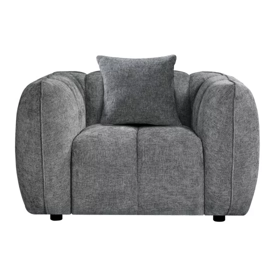 ΣΕΤ ΚΑΝΑΠΕΣ ΓΩΝΙΑ (ΔΕΞΙΑ)-ΠΟΛΥΘΡΟΝΑ LOUNGE LYKKE HM10820.02R ΕΚΡΟΥ ΥΦΑΣΜΑ