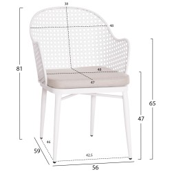 ΣΕΤ LOUNGE 3TMX ΕΞ.ΧΩΡΟΥ OREGO HM21106.02 ΑΛΟΥΜΙΝΙΟ ΣΕ ΛΕΥΚΟ ΣΕΤ LOUNGE 3TMX ΕΞ.ΧΩΡΟΥ OREGO HM21106.02 ΑΛΟΥΜΙΝΙΟ ΣΕ ΛΕΥΚΟ