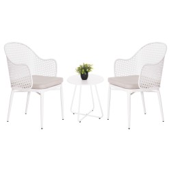 ΣΕΤ LOUNGE 3TMX ΕΞ.ΧΩΡΟΥ OREGO HM21107.02 ΑΛΟΥΜΙΝΙΟ & ΜΕΤΑΛΛΟ ΣΕ ΛΕΥΚΟ ΣΕΤ LOUNGE 3TMX ΕΞ.ΧΩΡΟΥ OREGO HM21107.02 ΑΛΟΥΜΙΝΙΟ & ΜΕΤΑΛΛΟ ΣΕ ΛΕΥΚΟ