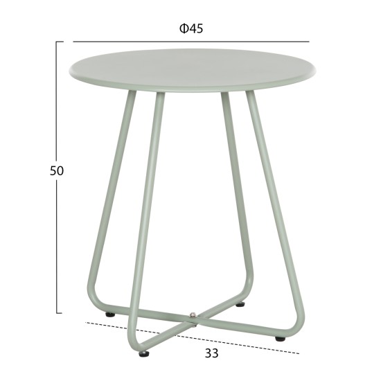ΣΕΤ LOUNGE 3TMX ΕΞ.ΧΩΡΟΥ OREGO HM21107.06 ΑΛΟΥΜΙΝΙΟ & ΜΕΤΑΛΛΟ ΣΕ ΦΥΣΤΙΚΙ
