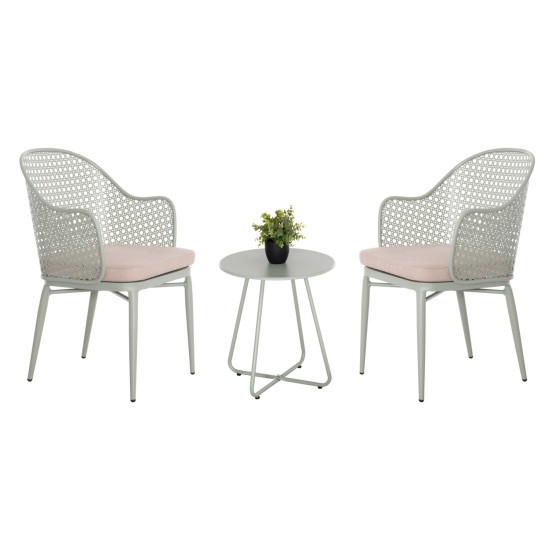 ΣΕΤ LOUNGE 3TMX ΕΞ.ΧΩΡΟΥ OREGO HM21107.06 ΑΛΟΥΜΙΝΙΟ & ΜΕΤΑΛΛΟ ΣΕ ΦΥΣΤΙΚΙ