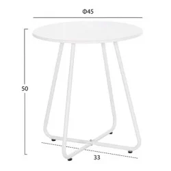 ΣΕΤ LOUNGE 3TMX ΕΞ.ΧΩΡΟΥ PONY HM21193.02 ΜΕΤΑΛΛΟ ΚΑΙ ΣΥΝΘ.RATTAN ΣΕ ΛΕΥΚΟ-ΜΑΥΡΟ