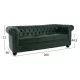 ΣΕΤ ΣΑΛΟΝΙ 3ΤΜΧ MOBAR HM10912.08 PU ΔΕΡΜΑ Τ.CHESTERFIELD ΚΥΠΑΡΙΣΣΙ