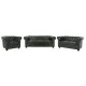ΣΕΤ ΣΑΛΟΝΙ 3ΤΜΧ MOBAR HM10912.08 PU ΔΕΡΜΑ Τ.CHESTERFIELD ΚΥΠΑΡΙΣΣΙ