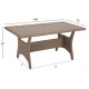 ΣΕΤ ΣΑΛΟΝΙ ΓΩΝΙΑ & ΤΡΑΠΕΖΙ CARSON HM6078.02 ΜΟΚΑ ΣΥΝΘ.RATTAN-ΜΑΞΙΛΑΡΙΑ