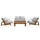 ΣΕΤ ΣΑΛΟΝΙ LOUNGE 4ΤΜΧ MIREX HM6521 ΞΥΛΟ ΑΚΑΚΙΑΣ--ΠΟΛΥΕΣΤΕΡΙΚΑ ΜΑΞΙΛΑΡΙΑ ΕΚΡΟΥ