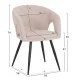 ΣΕΤ ΤΡΑΠΕΖΑΡΙΑΣ 5ΤΜΧ ΕΠΕΚΤΕΙΝΟΜΕΝΟ CORNEL HM12105.02 MDF--ΥΦΑΣΜΑ ΜΠΕΖ