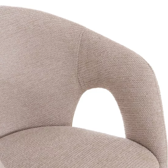ΣΕΤ ΤΡΑΠΕΖΑΡΙΑΣ 5ΤΜΧ ΕΠΕΚΤΕΙΝΟΜΕΝΟ CORNEL HM12105.02 MDF--ΥΦΑΣΜΑ ΜΠΕΖ