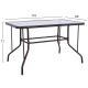 ΣΕΤ ΤΡΑΠΕΖΑΡΙΑΣ 5ΤΜΧ ADAM HM10897.02 ΤΡΑΠΕΖΙ 110x60εκ & 4 ΠΟΛΥΘΡΟΝΕΣ--ΚΑΦΕ
