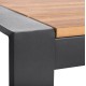 ΣΕΤ ΤΡΑΠΕΖΑΡΙΑΣ 5ΤΜΧ MAGNET HM10997.03 ΑΛΟΥΜΙΝΙΟ ΑΝΘΡΑΚΙ--POLYWOOD--P.E.ΣΧΟΙΝΙ
