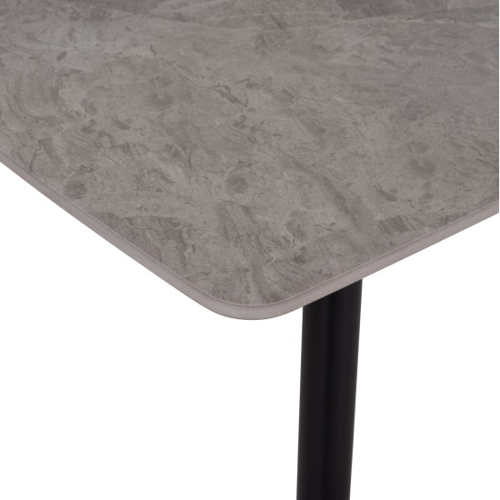 ΣΕΤ ΤΡΑΠΕΖΑΡΙΑΣ 5ΤΜΧ RAVEN HM12116.01 ΚΕΡΑΜΙΚΟ TOP ΓΚΡΙ ΜΑΡΜΑΡΟ--ΓΚΡΙ ΒΕΛΟΥΔΟ