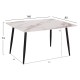 ΣΕΤ ΤΡΑΠΕΖΑΡΙΑΣ 5ΤΜΧ RAVEN HM12116.02 ΚΕΡΑΜΙΚΟ TOP ΛΕΥΚΟ/ΚΑΦΕ ΜΑΡΜΑΡΟ--ΣΑΠΙΟ ΜΗΛΟ ΒΕΛΟΥΔΟ