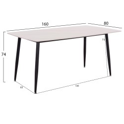 ΣΕΤ ΤΡΑΠΕΖΑΡΙΑΣ 5ΤΜΧ RAVEN HM12117.01 ΚΕΡΑΜΙΚΟ TOP ΛΕΥΚΟ ΜΑΡΜΑΡΟ--ΣΑΠΙΟ ΜΗΛΟ ΒΕΛΟΥΔΟ
