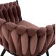 ΣΕΤ ΤΡΑΠΕΖΑΡΙΑΣ 5ΤΜΧ ALIZA HM12122.01 MDF TOP ΣΕ ΦΥΣΙΚΟ--ΣΑΠΙΟ ΜΗΛΟ ΒΕΛΟΥΔΟ