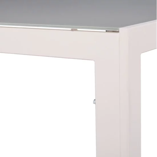ΣΕΤ ΤΡΑΠΕΖΑΡΙΑΣ 5ΤΜΧ OFER HM21020 ΚΑΡΕΚΛΕΣ ΑΛΟΥΜ. & ΜΕΤΑΛ.ΤΡΑΠΕΖΙ 150x90εκ--ΛΕΥΚΟ
