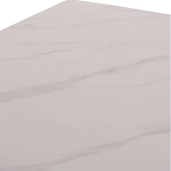 ΣΕΤ ΤΡΑΠΕΖΑΡΙΑΣ 5ΤΜΧ RAVEN HM21068.01 ΚΕΡΑΜΙΚΟ TOP ΛΕΥΚΟ ΜΑΡΜΑΡΟ--ΜΠΕΖ ΥΦΑΣΜΑ