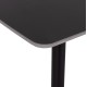 ΣΕΤ ΤΡΑΠΕΖΑΡΙΑΣ 5ΤΜΧ RAVEN HM21068.02 ΚΕΡΑΜΙΚΟ TOP ΜΑΥΡΟ ΜΑΡΜΑΡΟ--ΓΚΡΙ ΥΦΑΣΜΑ