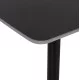 ΣΕΤ ΤΡΑΠΕΖΑΡΙΑΣ 5ΤΜΧ RAVEN HM21068.02 ΚΕΡΑΜΙΚΟ TOP ΜΑΥΡΟ ΜΑΡΜΑΡΟ--ΓΚΡΙ ΥΦΑΣΜΑ