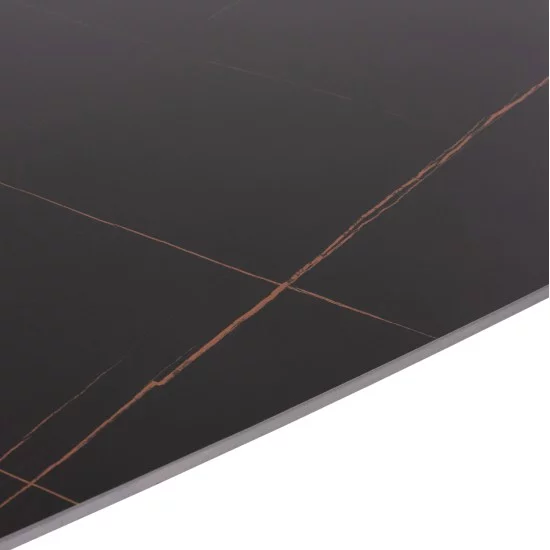 ΣΕΤ ΤΡΑΠΕΖΑΡΙΑΣ 5ΤΜΧ RAVEN HM21068.02 ΚΕΡΑΜΙΚΟ TOP ΜΑΥΡΟ ΜΑΡΜΑΡΟ--ΓΚΡΙ ΥΦΑΣΜΑ