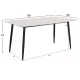 ΣΕΤ ΤΡΑΠΕΖΑΡΙΑΣ 5ΤΜΧ RAVEN HM21069.01 ΚΕΡΑΜΙΚΟ TOP ΛΕΥΚΟ ΜΑΡΜΑΡΟ & 4 ΚΑΡΕΚΛΕΣ