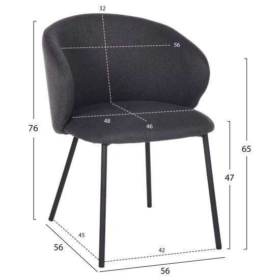 ΣΕΤ ΤΡΑΠΕΖΑΡΙΑΣ 5ΤΜΧ RAVEN HM21069.02 ΚΕΡΑΜΙΚΟ TOP ΜΑΥΡΟ ΜΑΡΜΑΡΟ & 4 ΚΑΡΕΚΛΕΣ