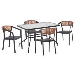 ΣΕΤ ΤΡΑΠΕΖΑΡΙΑΣ 5ΤΜΧ ADAM HM21160 ΚΑΡΕΚΛΕΣ ΑΛΟΥΜΙΝΙΟΥ & ΤΡΑΠΕΖΙ 120x70 ΓΚΡΙ ΣΕΤ ΤΡΑΠΕΖΑΡΙΑΣ 5ΤΜΧ ADAM HM21160 ΚΑΡΕΚΛΕΣ ΑΛΟΥΜΙΝΙΟΥ & ΤΡΑΠΕΖΙ 120x70 ΓΚΡΙ