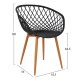 ΣΕΤ ΤΡΑΠΕΖΑΡΙΑΣ 5ΤΜΧ ARIADNE HM21174 MDF TOP & ΠΟΛΥΠΡΟΠΥΛΕΝΙΟ ΣΕ ΜΑΥΡΟ ΣΕΤ ΤΡΑΠΕΖΑΡΙΑΣ 5ΤΜΧ ARIADNE HM21174 MDF TOP & ΠΟΛΥΠΡΟΠΥΛΕΝΙΟ ΣΕ ΜΑΥΡΟ