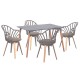 ΣΕΤ ΤΡΑΠΕΖΑΡΙΑΣ 5ΤΜΧ ANAIS HM21176 MDF TOP ΣΕ ΓΚΡΙ--P.P. & PU ΣΕ ΓΚΡΙ ΣΕΤ ΤΡΑΠΕΖΑΡΙΑΣ 5ΤΜΧ ANAIS HM21176 MDF TOP ΣΕ ΓΚΡΙ--P.P. & PU ΣΕ ΓΚΡΙ