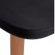 ΣΕΤ ΤΡΑΠΕΖΑΡΙΑΣ 5ΤΜΧ MINIMAL HM21178 MDF TOP ΣΕ ΜΑΥΡΟ-ΣΚΕΛΕΤΟΣ ΣΕ ΦΥΣΙΚΟ ΞΥΛΟΥ