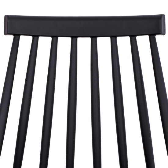 ΣΕΤ ΤΡΑΠΕΖΑΡΙΑΣ 5ΤΜΧ MINIMAL HM21178 MDF TOP ΣΕ ΜΑΥΡΟ-ΣΚΕΛΕΤΟΣ ΣΕ ΦΥΣΙΚΟ ΞΥΛΟΥ