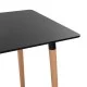 ΣΕΤ ΤΡΑΠΕΖΑΡΙΑΣ 5ΤΜΧ MINIMAL HM21178 MDF TOP ΣΕ ΜΑΥΡΟ-ΣΚΕΛΕΤΟΣ ΣΕ ΦΥΣΙΚΟ ΞΥΛΟΥ