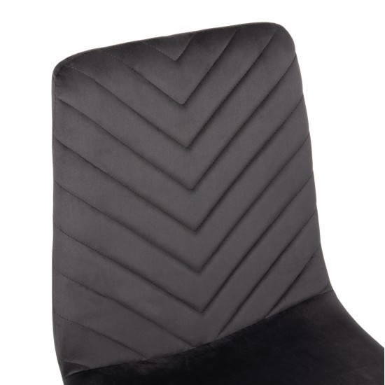 ΣΕΤ ΤΡΑΠΕΖΑΡΙΑΣ 5ΤΜΧ LATRELL HM21192 ΤΡΑΠΕΖΙ ΚΕΡΑΜΙΚΟ TOP-ΒΕΛΟΥΔΟ ΓΚΡΙ ΚΑΡΕΚΛΕΣ