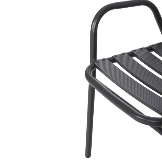 ΣΕΤ ΤΡΑΠΕΖΑΡΙΑΣ 5ΤΜΧ ADAM HM21219 ΚΑΡΕΚΛΕΣ ΜΕΤΑΛΛΙΚΕΣ & ΤΡΑΠΕΖΙ 110x60 ΓΚΡΙ
