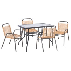 ΣΕΤ ΤΡΑΠΕΖΑΡΙΑΣ 5ΤΜΧ AVRIL HM21221.01 ΚΑΡΕΚΛΕΣ ΜΕΤΑΛ. & ΤΡΑΠΕΖΙ 110x60 ΓΚΡΙ-ΦΥΣΙΚΟ ΣΕΤ ΤΡΑΠΕΖΑΡΙΑΣ 5ΤΜΧ AVRIL HM21221.01 ΚΑΡΕΚΛΕΣ ΜΕΤΑΛ. & ΤΡΑΠΕΖΙ 110x60 ΓΚΡΙ-ΦΥΣΙΚΟ