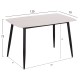 ΣΕΤ ΤΡΑΠΕΖΑΡΙΑΣ 5ΤΜΧ RAVEN HM21266.01 ΚΕΡΑΜΙΚΟ TOP ΛΕΥΚΟ ΜΑΡΜΑΡΟ--ΚΡΕΜ PU