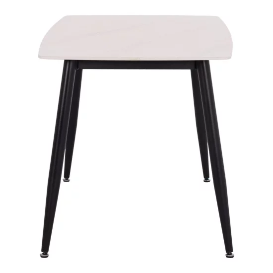 ΣΕΤ ΤΡΑΠΕΖΑΡΙΑΣ 5ΤΜΧ RAVEN HM21266.01 ΚΕΡΑΜΙΚΟ TOP ΛΕΥΚΟ ΜΑΡΜΑΡΟ--ΚΡΕΜ PU